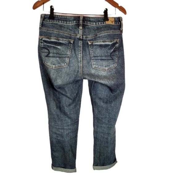 American Eagle Boy crop jeans size 0/28 - Picture 8 of 9